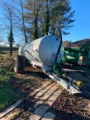 2021 Major 1700 Gallon Vacuum Tanker, Fully Galvanised, Sprung Drawbar, Hydraulic Shutoff, Hydraulic