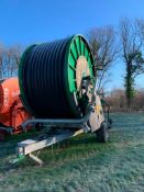 2013 Irrimec ST8 110 - 600 Irrigation Reel, Hydraulic Turntable, Rain Gun, Hydraulic Jack, Raindance