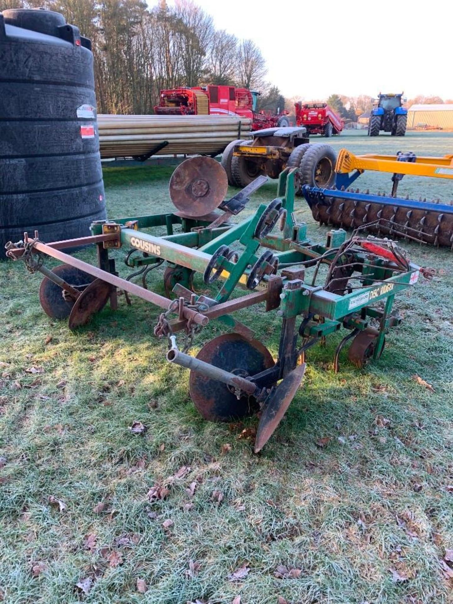 Cousins Disc Ridger, 3-Point Linkage Mounted, Model No: POR3RWT, Serial No: 99171 - Image 3 of 4