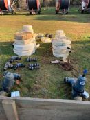 2020 2No. Netafim Drip Irrigator Control Valve Sets, Includes 3