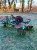 Cousins Disc Ridger, 3-Point Linkage Mounted, Model No: POR3RWT, Serial No: 99171