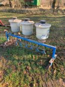 Horstine Farmery Microband Applicator, 3No. Hoppers, 6No. Outlets