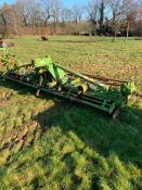 Dowdeswell 4m Power Harrow, For Spares and Repairs, Requires New Gear Box