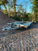 2019 Ifor Williams CT177G Car Trailer, Dual Axle, Ramps, Spare Wheel, Bed Tilt, Serial No: SCKD00000