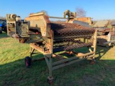 Herbert 6ft Sizer, Machine Type; 3.66MX 900T, 3-Phase, Transport Wheels, Serial No. 034.97.016
