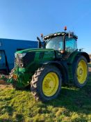 2015 John Deere 6175R Autopowr 50K Gearbox, 4 No. Rear Spools, Air & Hydraulic Brakes, Front Linkage