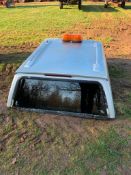 Fibreglass Pickup Truck Top, to Fit Ford Ranger, Silver