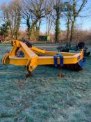 TWB 3 Leg Subsoiler, 3-Point Linkage Mounted, Toothed Packer Roller