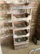 Display stand 5 modular shelf 