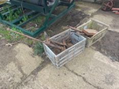 Quantity spanners, workshop tools, vice etc.