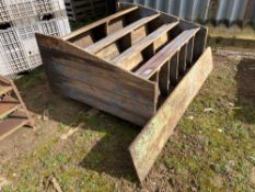 Quantity workshop shelving