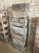Quantity vintage boxes