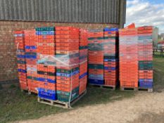 c.465No plastic field crates, orange