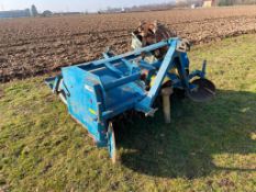 Fobro Bartschi Kulti-rotor 1.5m bedformer, twin row with flat roller. Serial No: 220 002-149 NB: Man