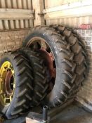 BKT 270/95R48 & 270/95R32 row crop wheels