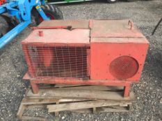 PTO driven 3 phase generator