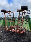 Wilrich 6m mounted hydraulic folding cultivator