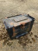 c.800kg Rear Mounted Weight Block