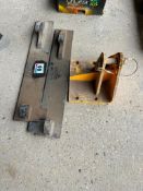 JCB Q-Fit Brackets & Towing Hitch