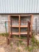 3No. Misc Metal Stillages / Shelving Racks
