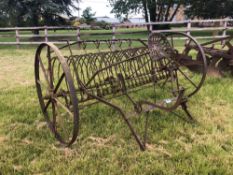 Vintage hay rake