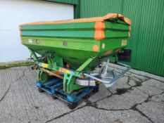2008 Amazone ZAM 2200 24m twin disc fertiliser spreader. NB Manual in office