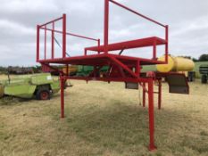 Bateman de mount for Amazone spreader