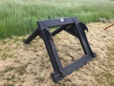 2020 Concept Engineering 2.4t bag lifter with JCB Q-fit attachments. Serial No: BL159