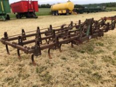 John Deere spring tine cultivator, linkage mounted