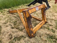 Bag lifter with JCB attachments