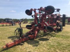2004 Kverneland CTS Stubble Finisher, 4.5m c/w Sumo GLX low disturbance points, hydraulic folding. M