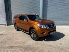2016 Nissan Navara Techna 4wd pickup with Pegasus hard top, 4 door, diesel, automatic, leather uphol