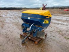 2020 KRM Bogballe L15 twin disc fertiliser spreader c/w manual. Serial No: 296