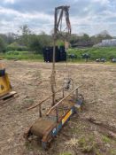 PJ Edmonds flat conveyor with Newlong NP7 handheld stitching unit