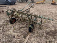 A Collins interrow steerage hoe, linkage mounted