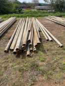 Quantity miscellaneous irrigation pipes