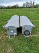 2 sheep creep feeders