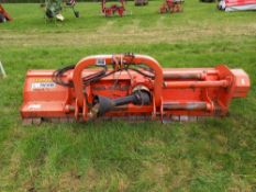 2010 Browns 250 flail topper, hydraulic off-set, 8ft cut