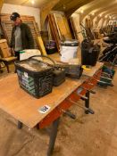 Football table with parts