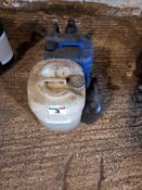 Antifreeze and deionised water