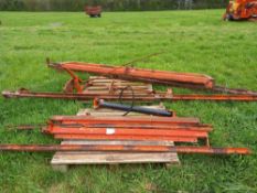 Parmiter hydraulic folding chain harrow frame (no chains)