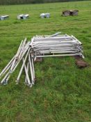 Quantity of aluminium scaffolding towers