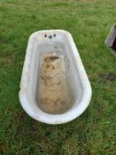 Cast iron bath