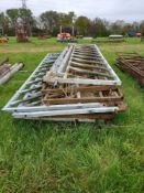 Quantity of cattle feed barriers