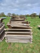 Quantity of sheep pens - wooden