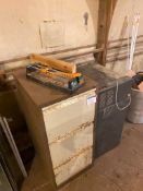 Cabinet with shredder