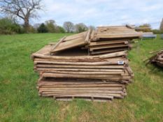 Quantity of sheep pens - wooden
