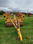 Twose UHF 21BR, triple hydraulic folding flat roll