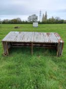 Sheep creep feeder