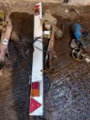 Jockey wheels and tail board